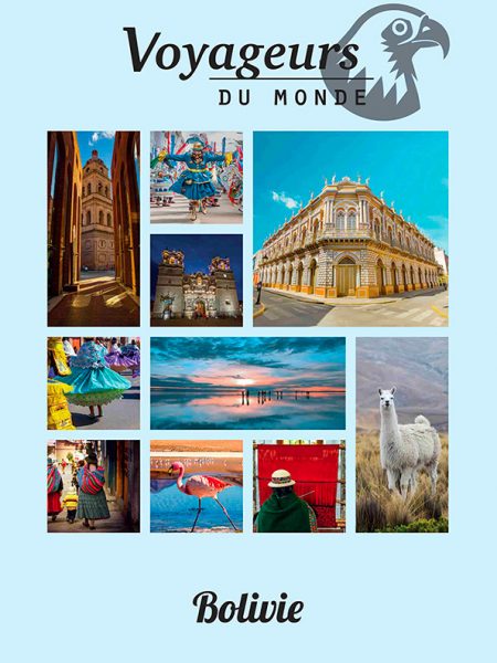 Moodboard pour l'entreprise Voyageur du monde sur le thème de la Bolivie